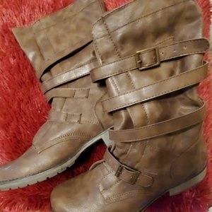 Madden Girl Brown Boots